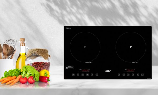 Bếp từ 2 vùng nấu Chefs EH-DIH321 lắp âm/ di động